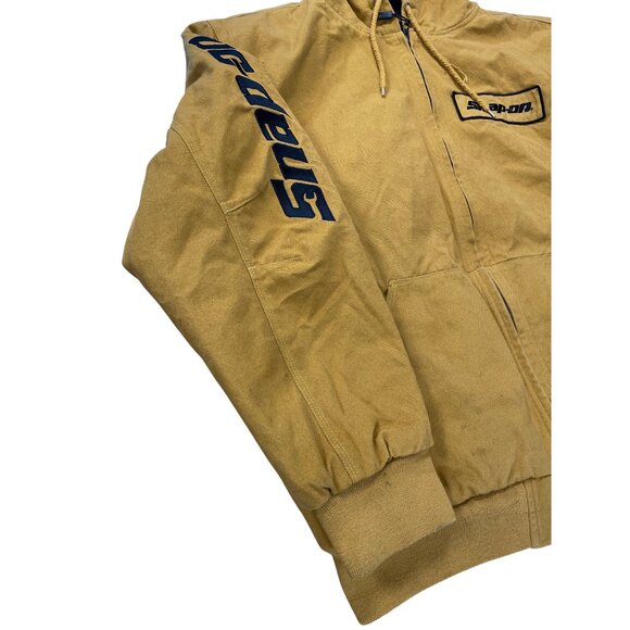 Snap-On Tools Mens Traditional Mustard golden work jacket quilted coat SIze 3XL - Picture 2 of 16